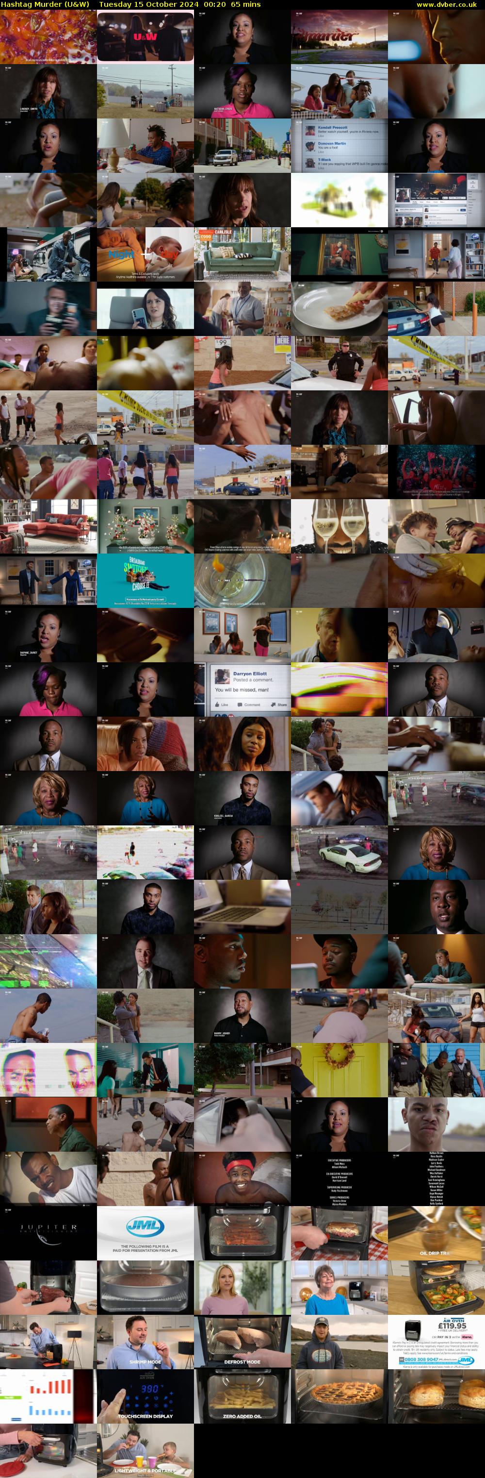 Hashtag Murder (U&W) Tuesday 15 October 2024 00:20 - 01:25