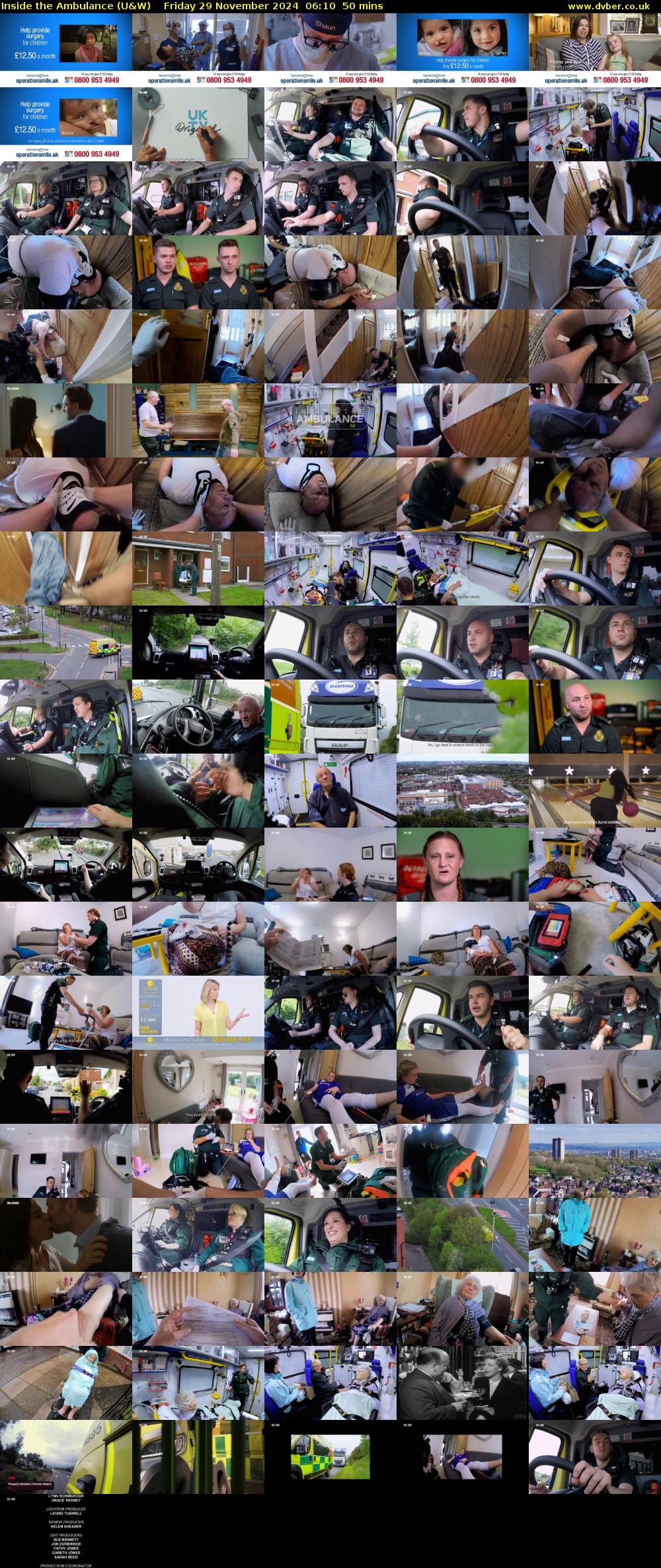 Inside the Ambulance (U&W) Friday 29 November 2024 06:10 - 07:00