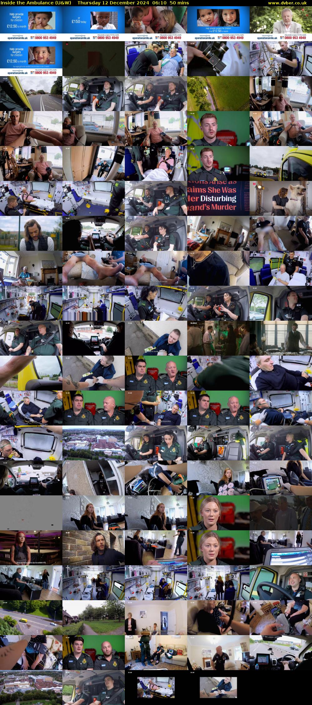 Inside the Ambulance (U&W) Thursday 12 December 2024 06:10 - 07:00