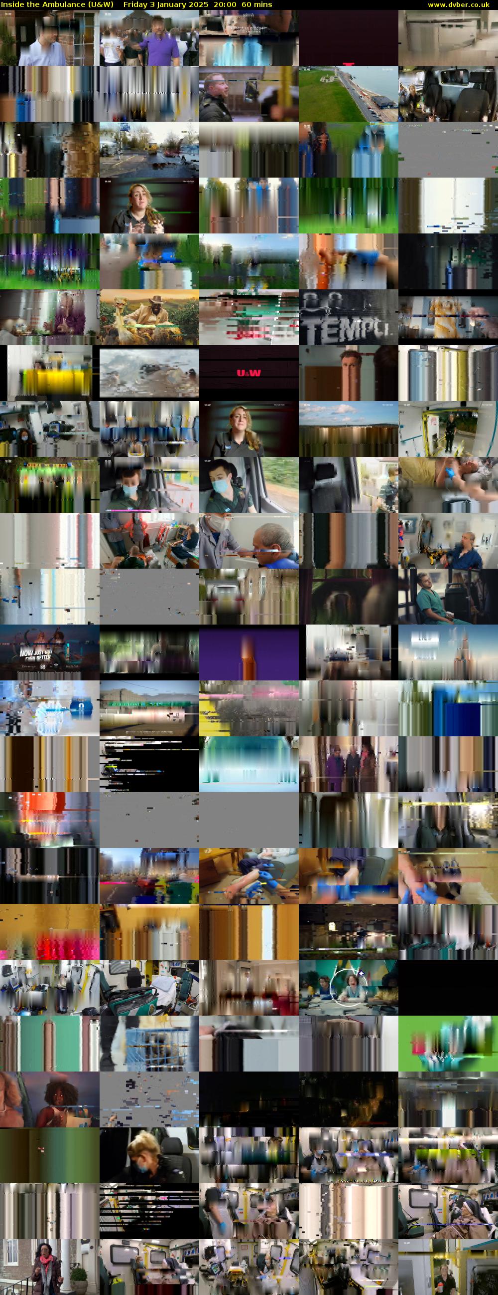 Inside the Ambulance (U&W) Friday 3 January 2025 20:00 - 21:00