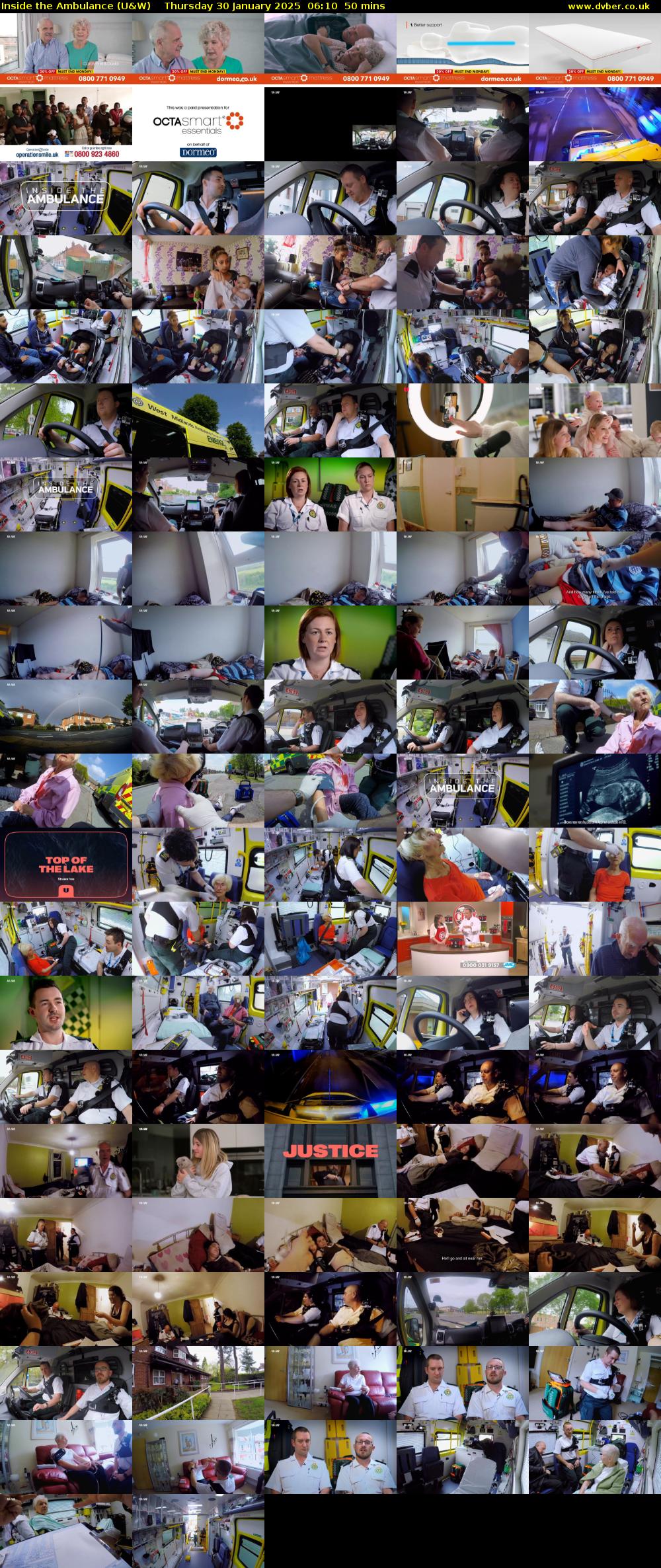 Inside the Ambulance (U&W) Thursday 30 January 2025 06:10 - 07:00