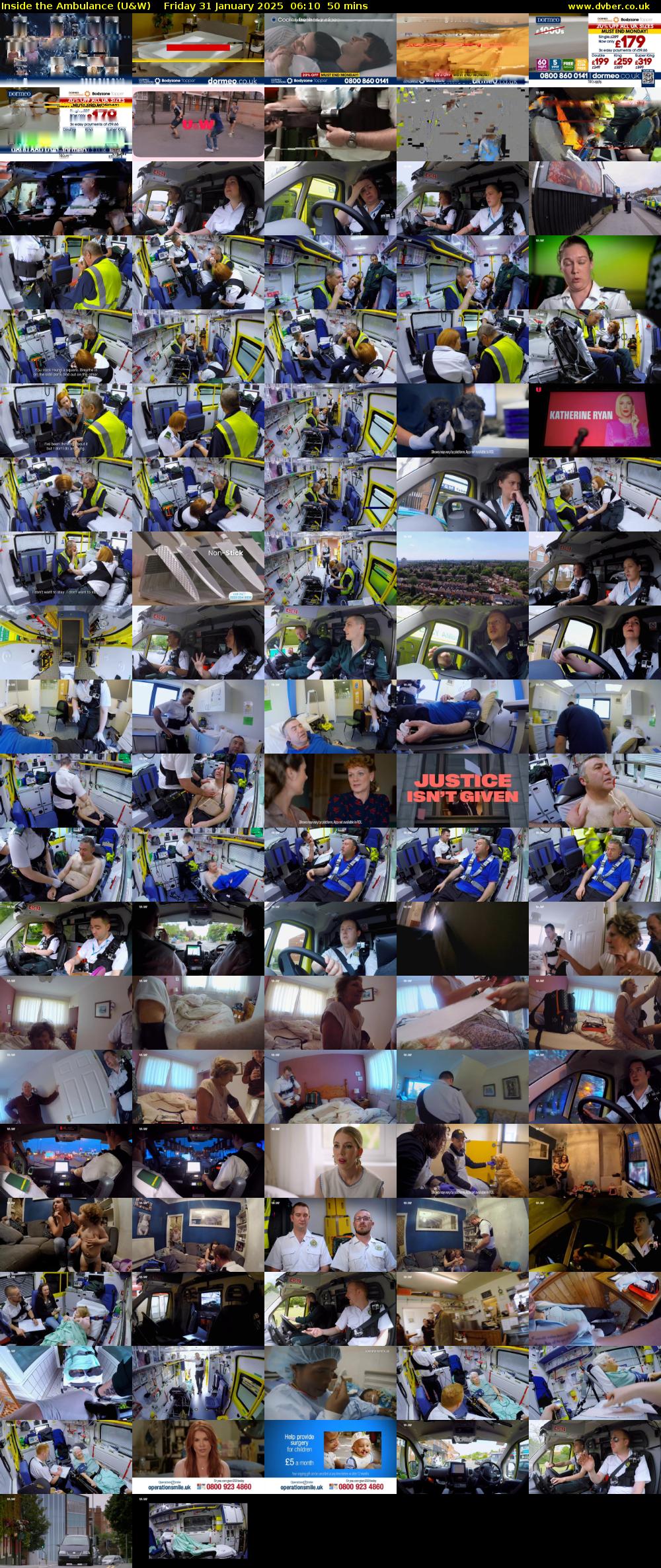 Inside the Ambulance (U&W) Friday 31 January 2025 06:10 - 07:00