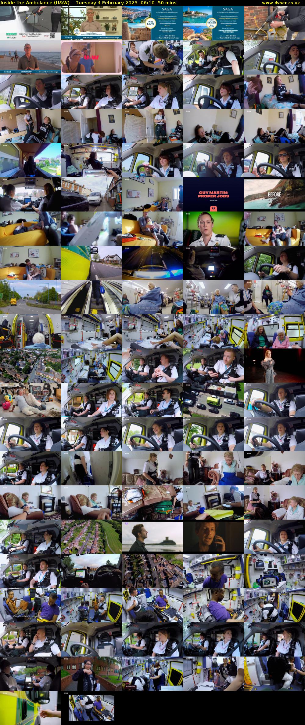 Inside the Ambulance (U&W) Tuesday 4 February 2025 06:10 - 07:00