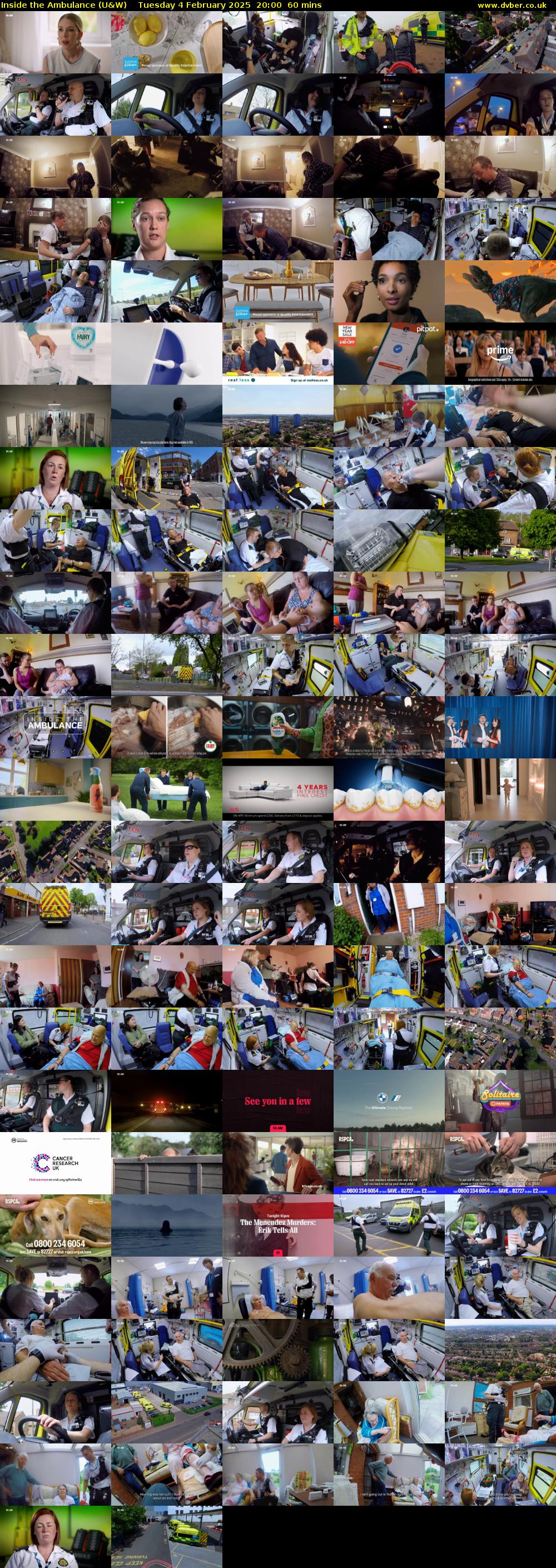 Inside the Ambulance (U&W) Tuesday 4 February 2025 20:00 - 21:00