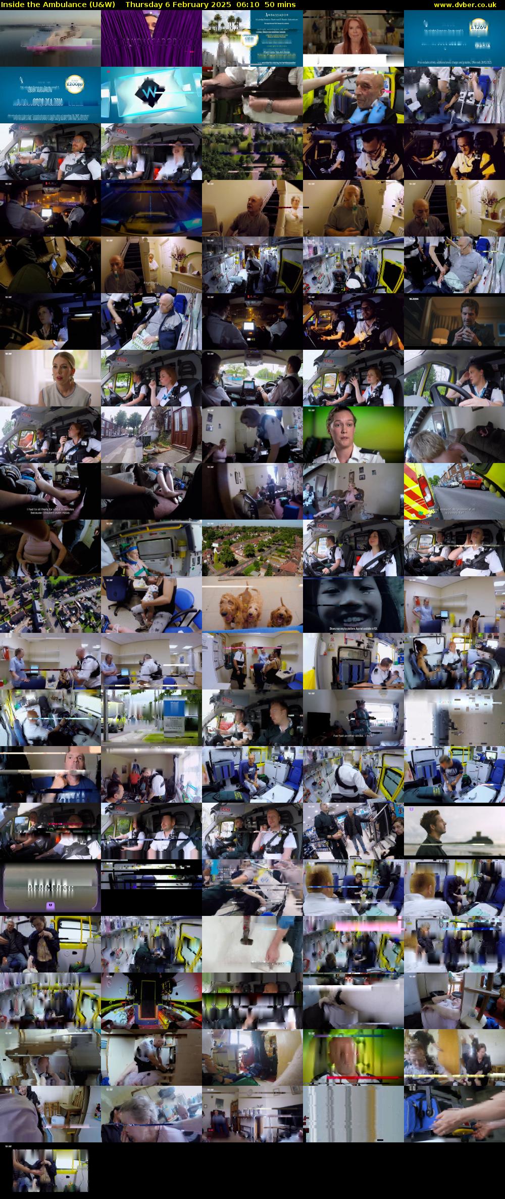 Inside the Ambulance (U&W) Thursday 6 February 2025 06:10 - 07:00