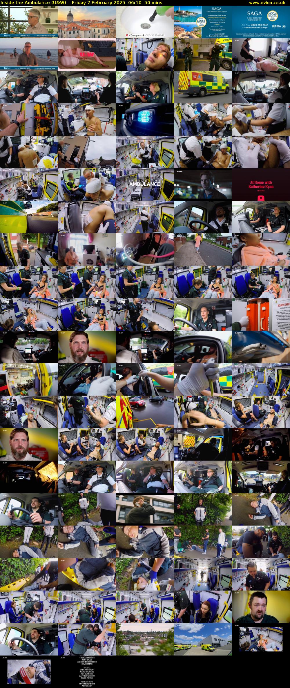 Inside the Ambulance (U&W) Friday 7 February 2025 06:10 - 07:00