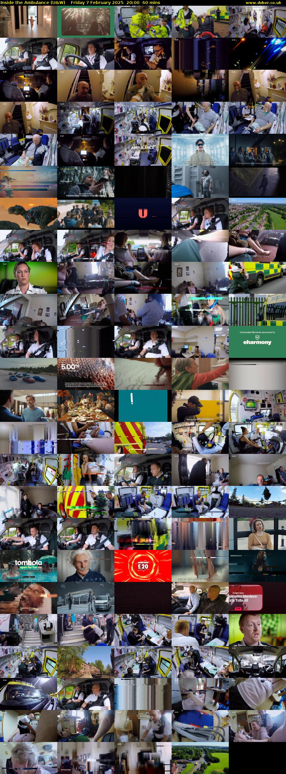 Inside the Ambulance (U&W) Friday 7 February 2025 20:00 - 21:00