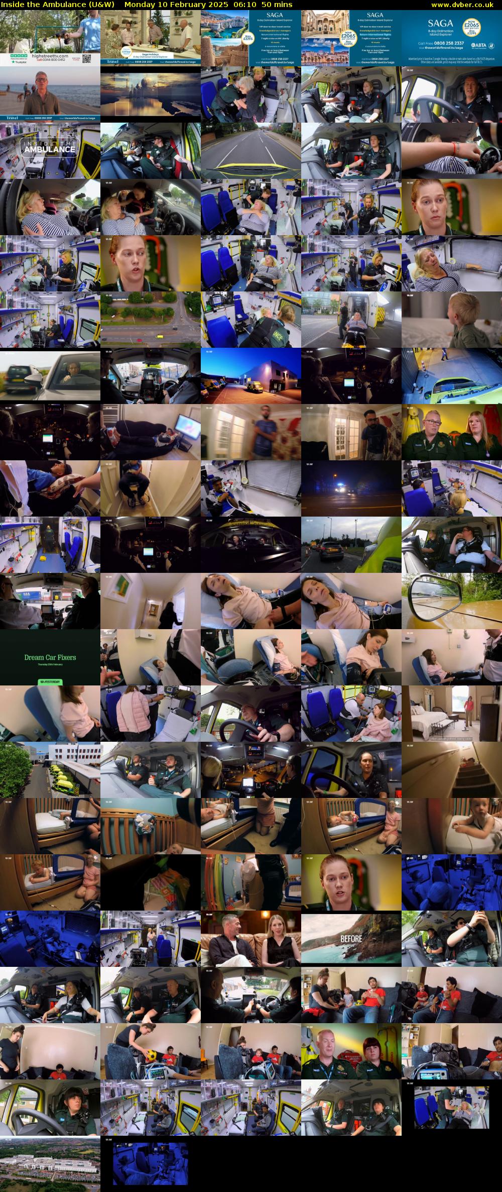 Inside the Ambulance (U&W) Monday 10 February 2025 06:10 - 07:00