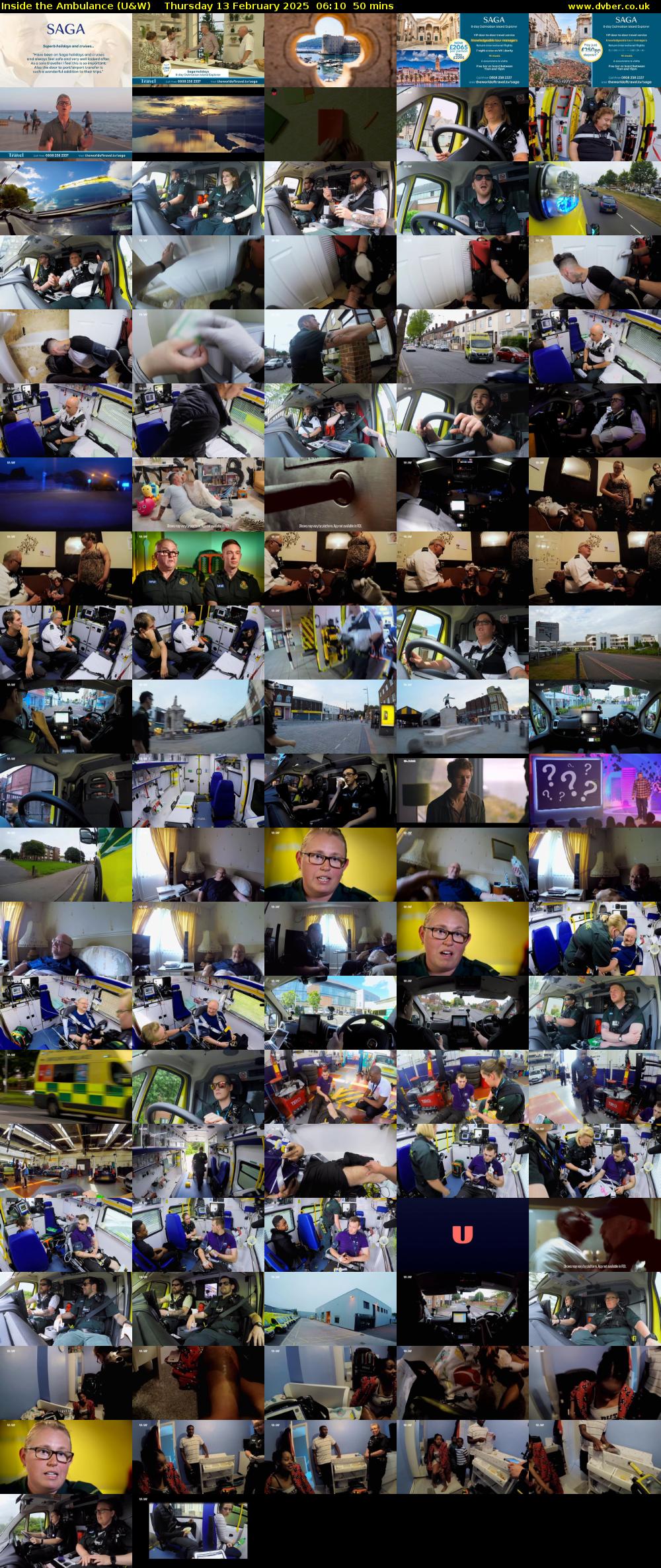Inside the Ambulance (U&W) Thursday 13 February 2025 06:10 - 07:00