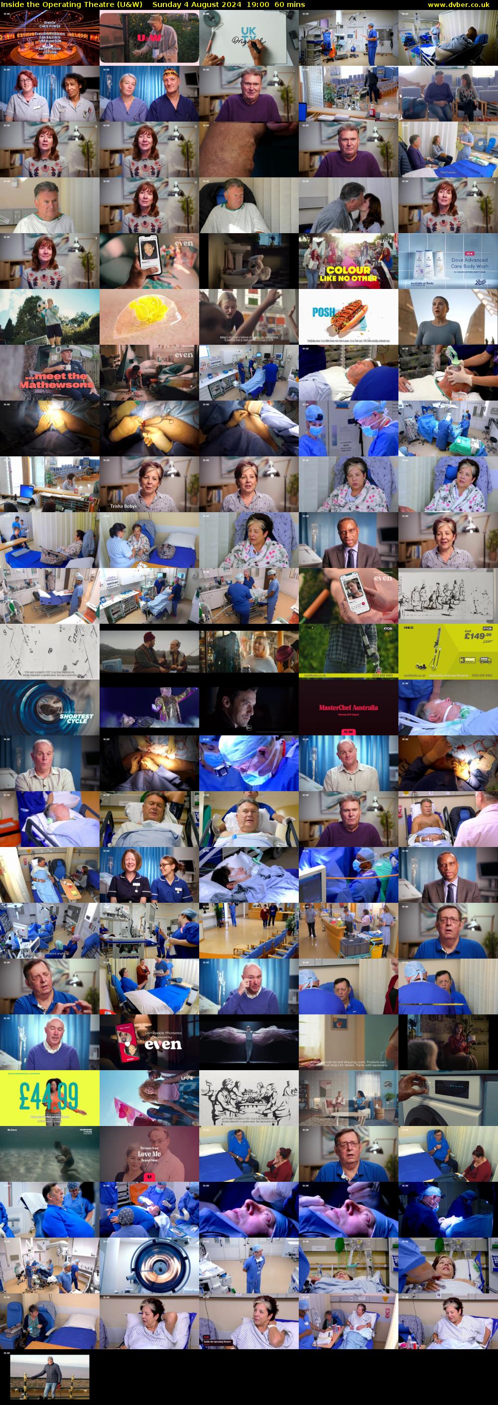 Inside the Operating Theatre (U&W) Sunday 4 August 2024 19:00 - 20:00