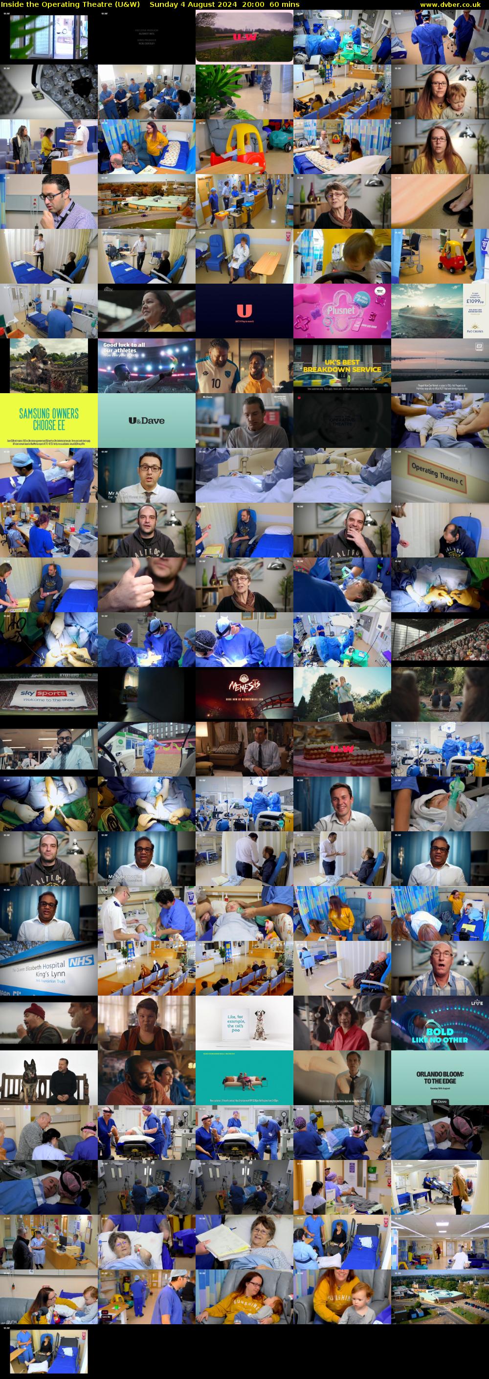 Inside the Operating Theatre (U&W) Sunday 4 August 2024 20:00 - 21:00