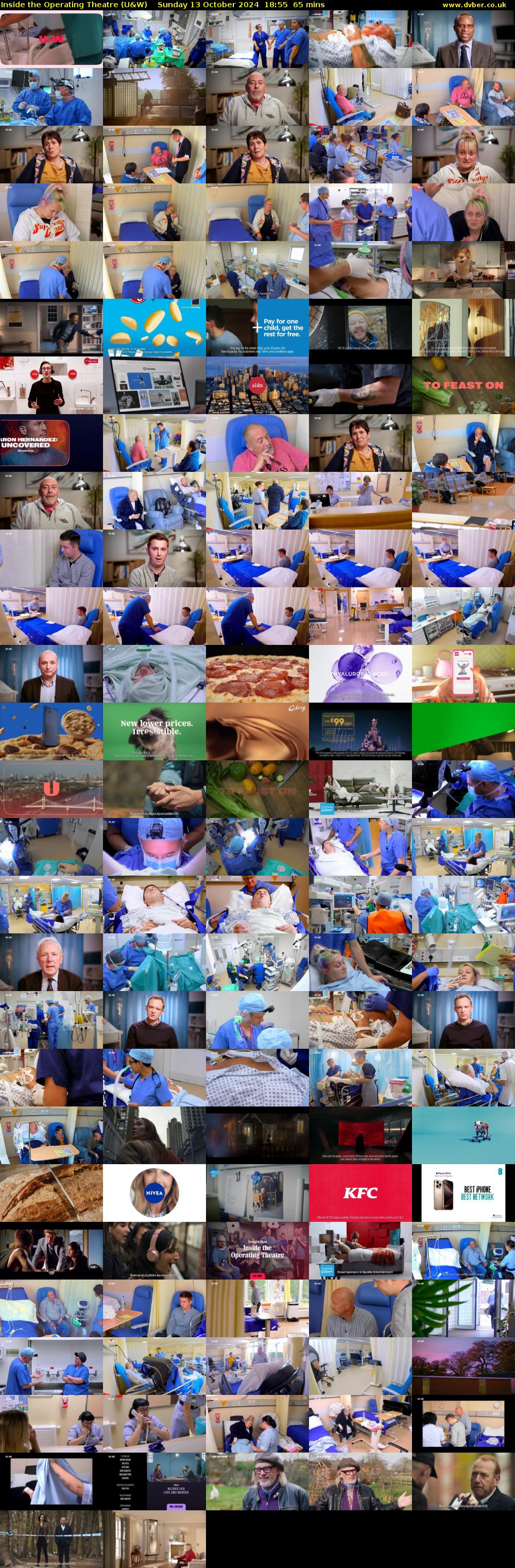Inside the Operating Theatre (U&W) Sunday 13 October 2024 18:55 - 20:00