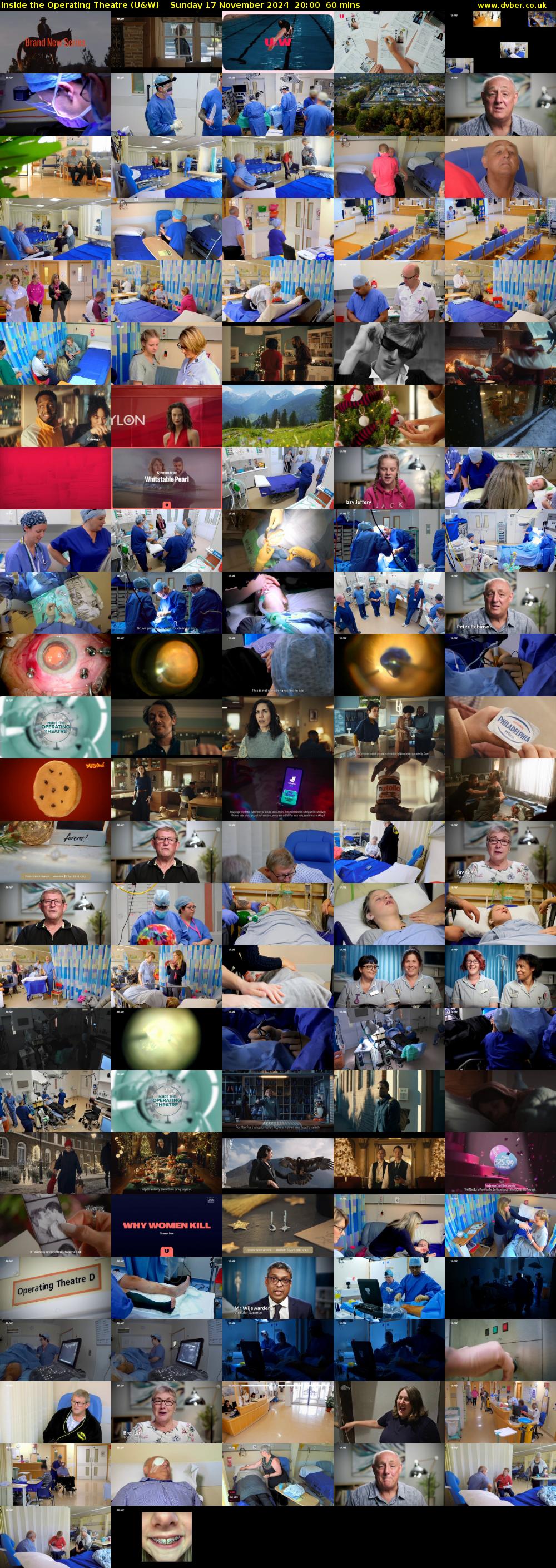 Inside the Operating Theatre (U&W) Sunday 17 November 2024 20:00 - 21:00