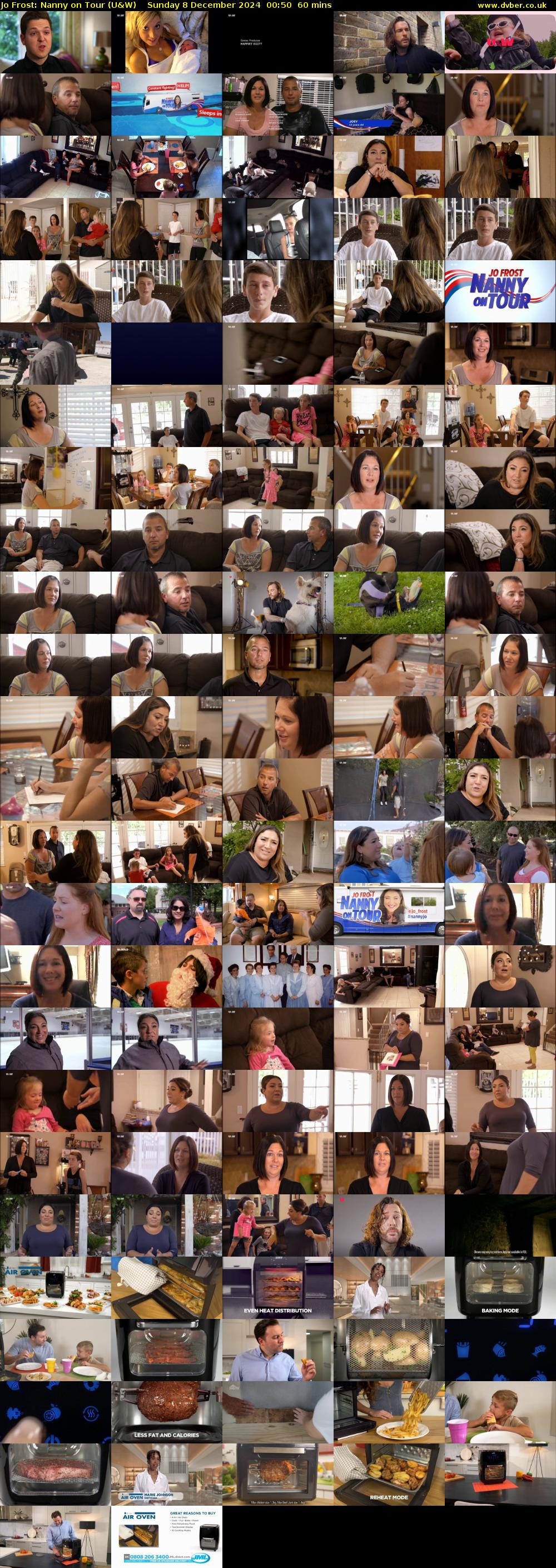 Jo Frost: Nanny on Tour (U&W) Sunday 8 December 2024 00:50 - 01:50