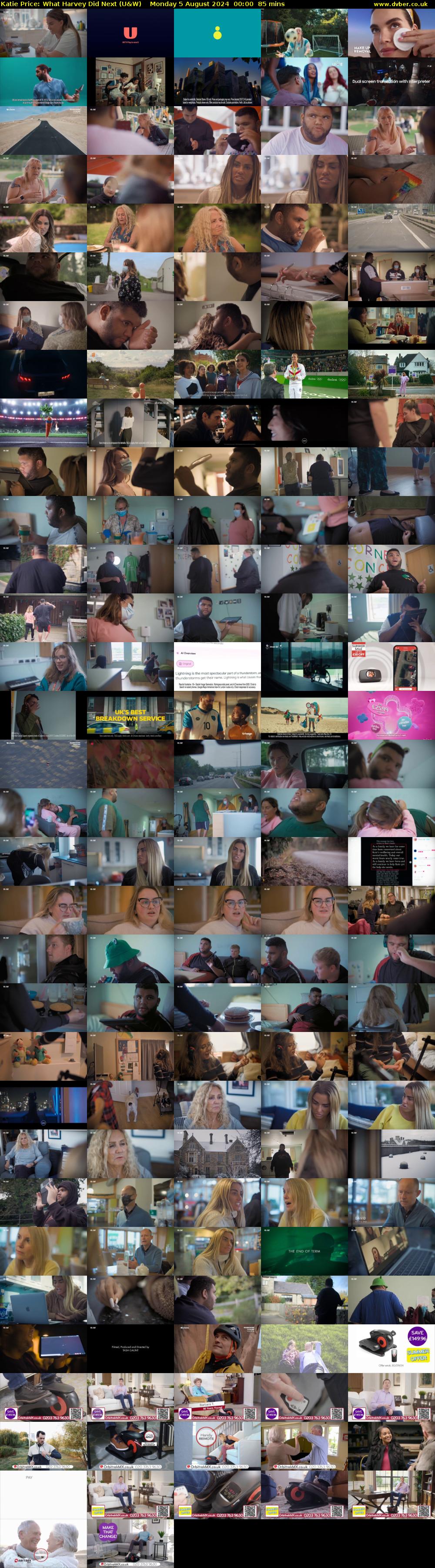Katie Price: What Harvey Did Next (U&W) Monday 5 August 2024 00:00 - 01:25