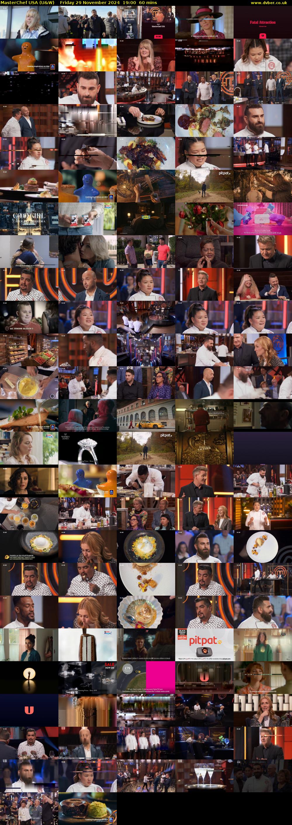 MasterChef USA (U&W) Friday 29 November 2024 19:00 - 20:00