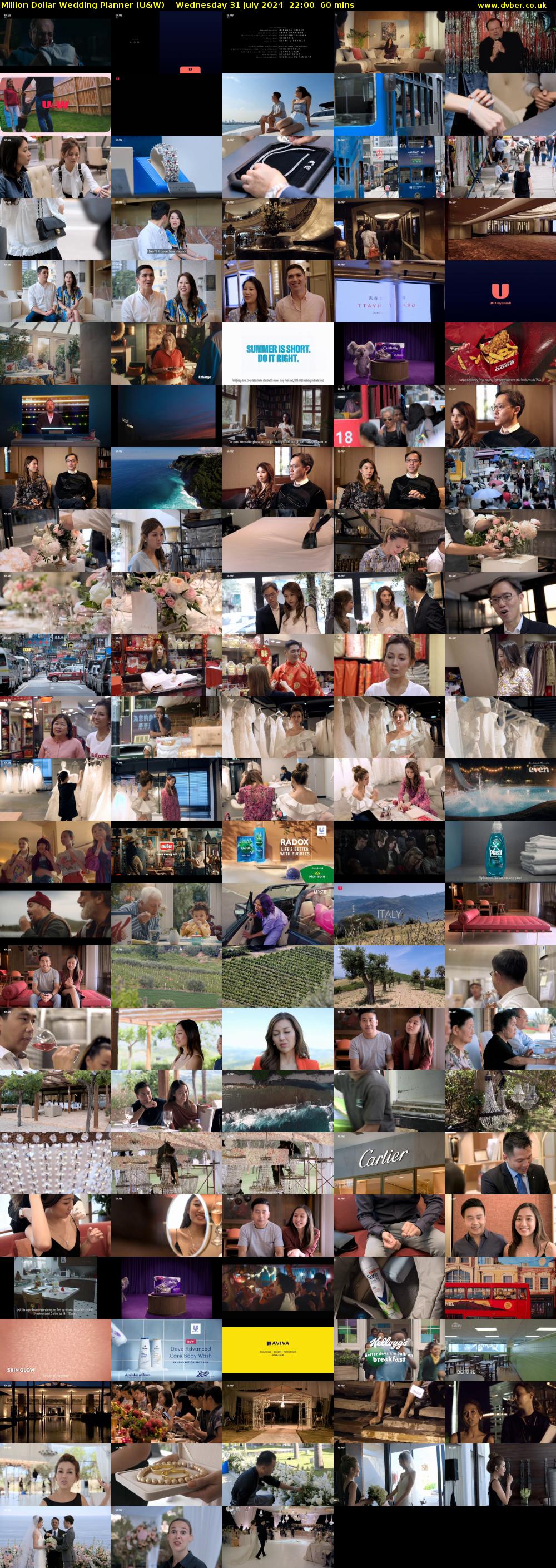 Million Dollar Wedding Planner (U&W) Wednesday 31 July 2024 22:00 - 23:00