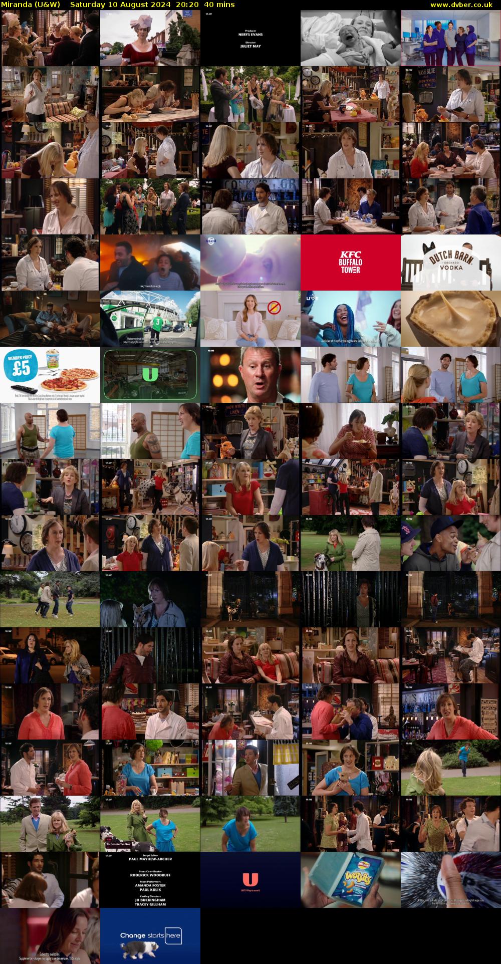 Miranda (U&W) Saturday 10 August 2024 20:20 - 21:00