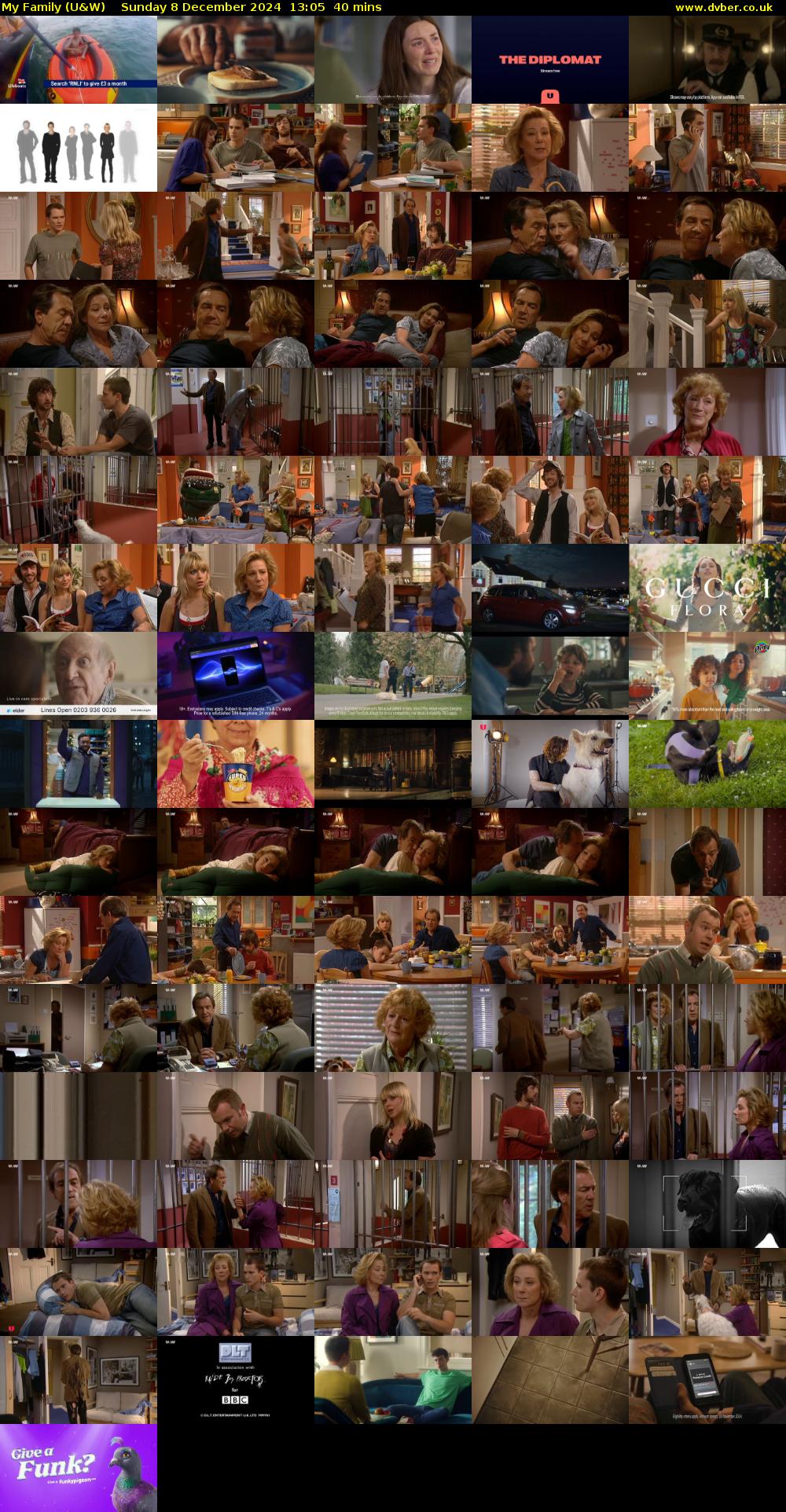 My Family (U&W) Sunday 8 December 2024 13:05 - 13:45