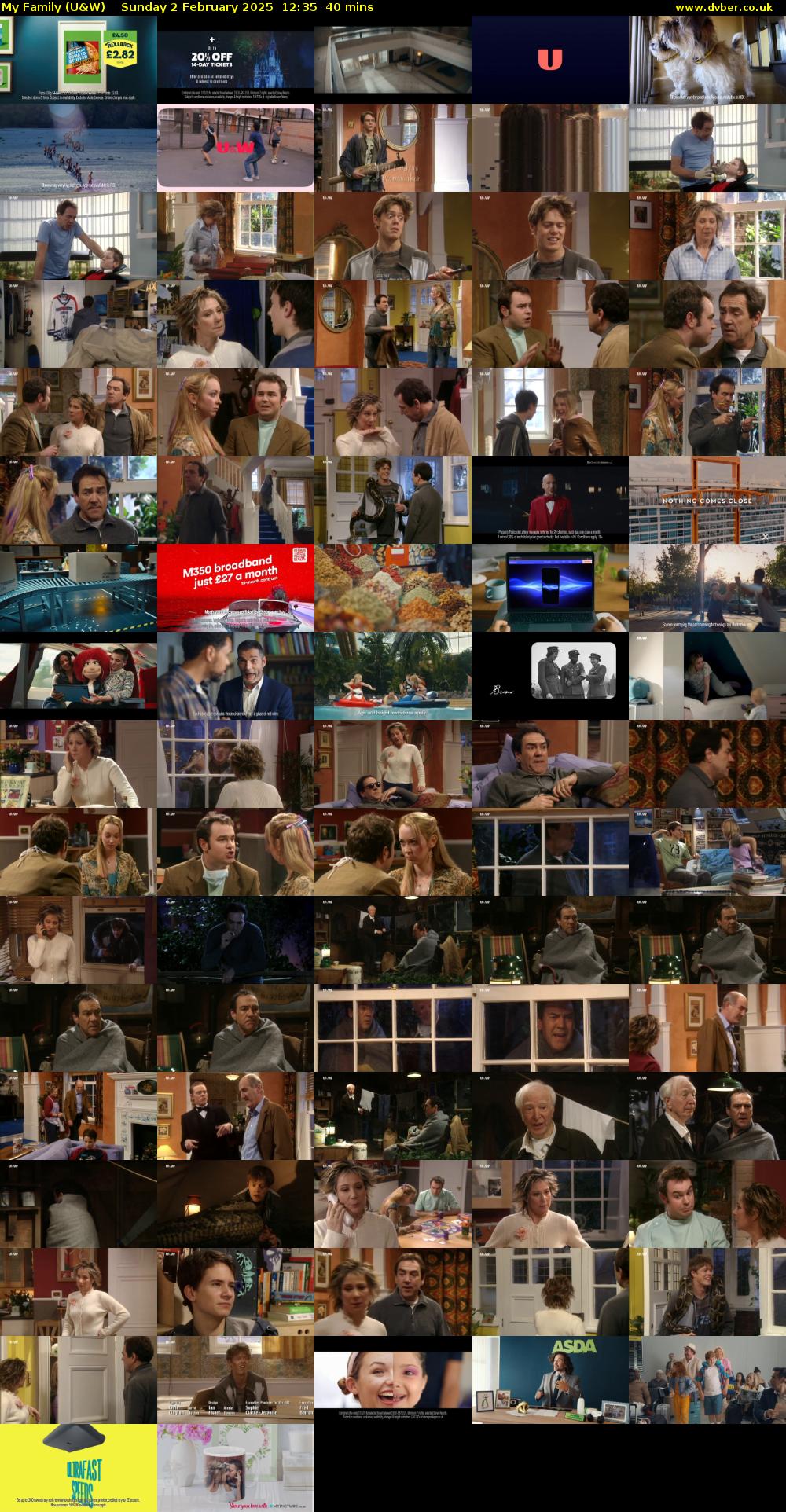 My Family (U&W) Sunday 2 February 2025 12:35 - 13:15