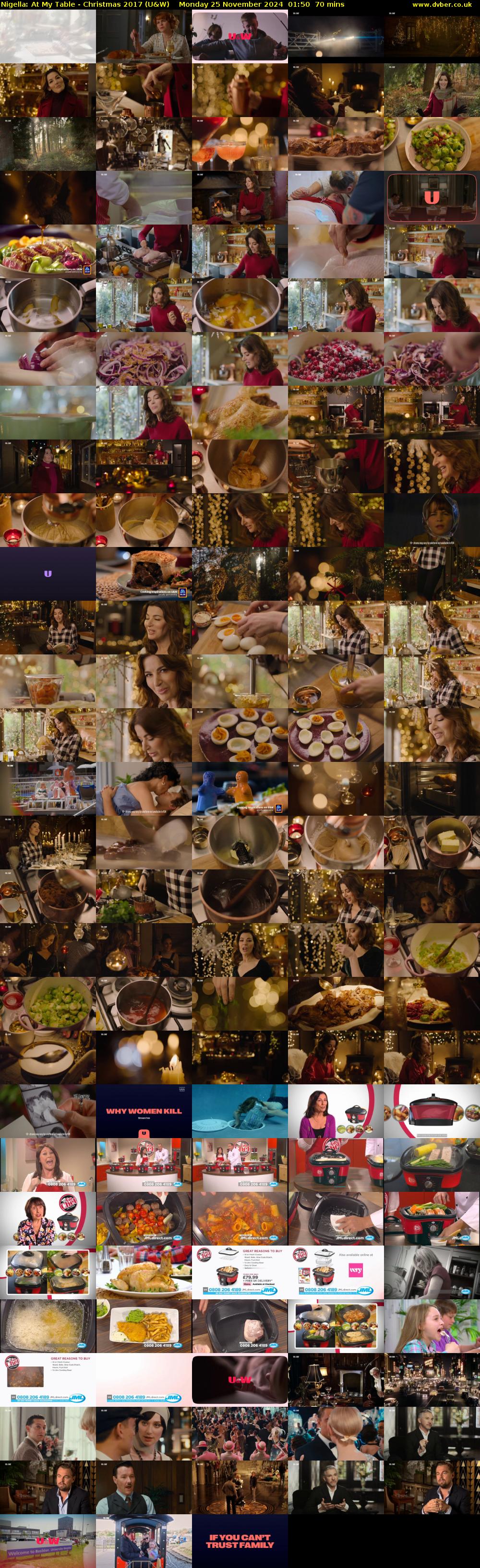 Nigella: At My Table - Christmas 2017 (U&W) Monday 25 November 2024 01:50 - 03:00
