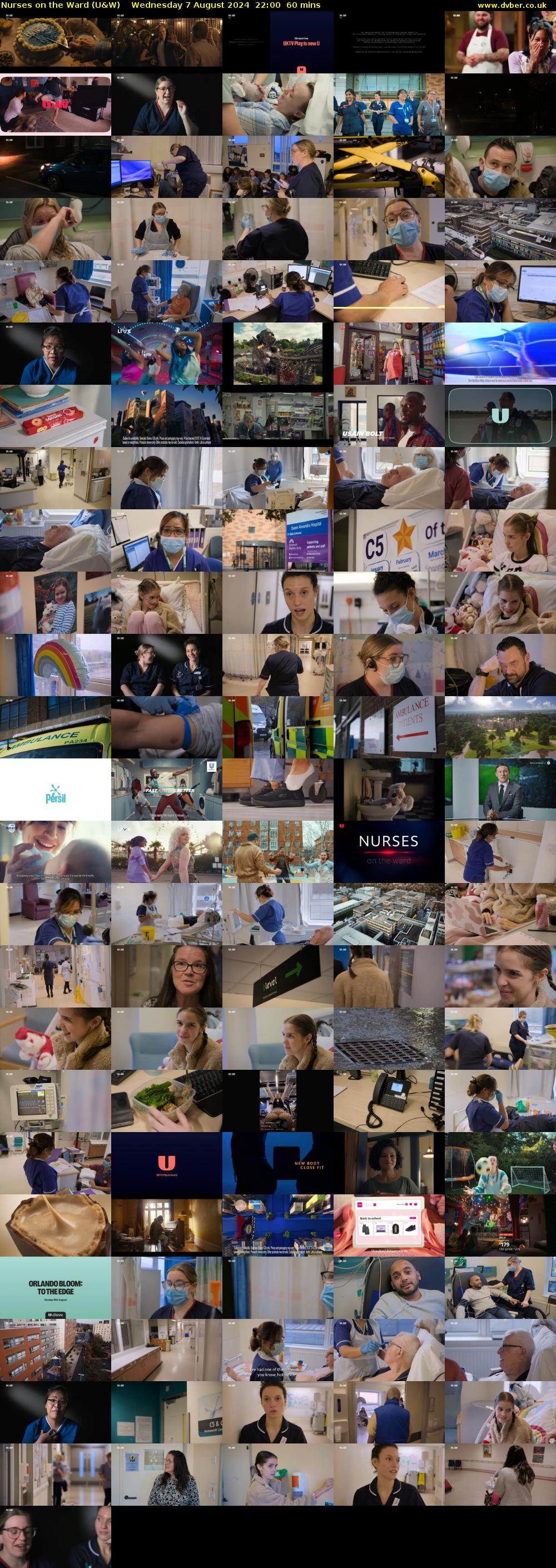 Nurses on the Ward (U&W) Wednesday 7 August 2024 22:00 - 23:00