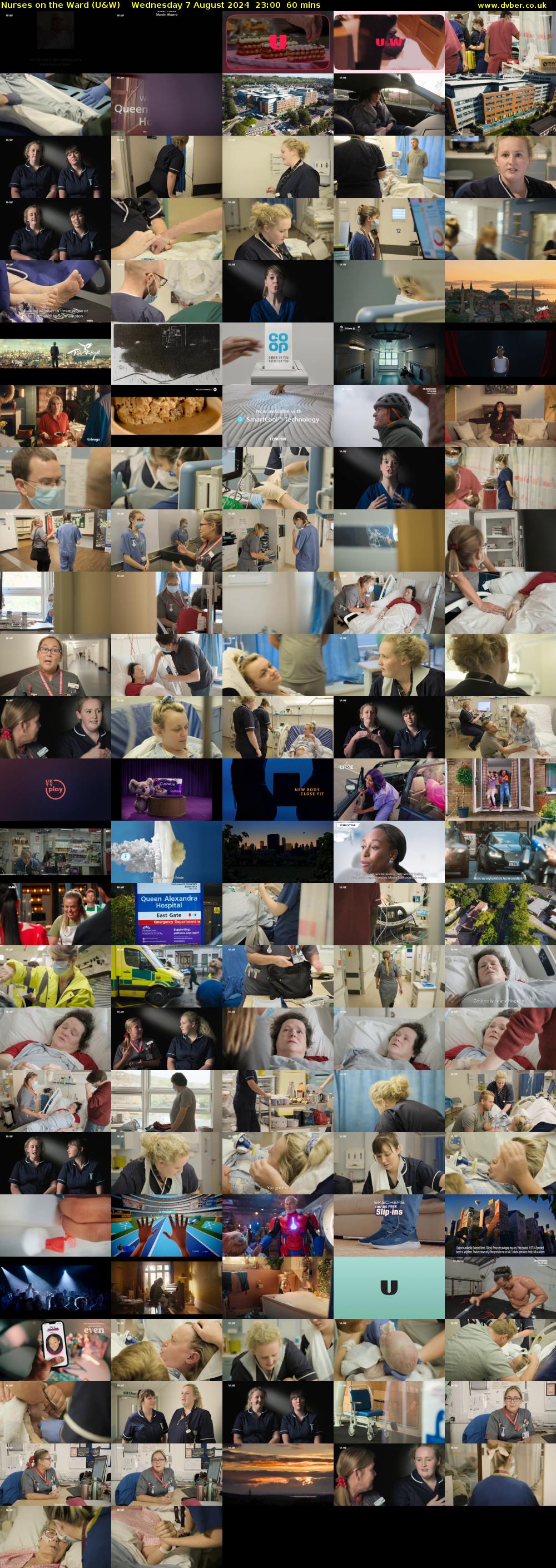 Nurses on the Ward (U&W) Wednesday 7 August 2024 23:00 - 00:00