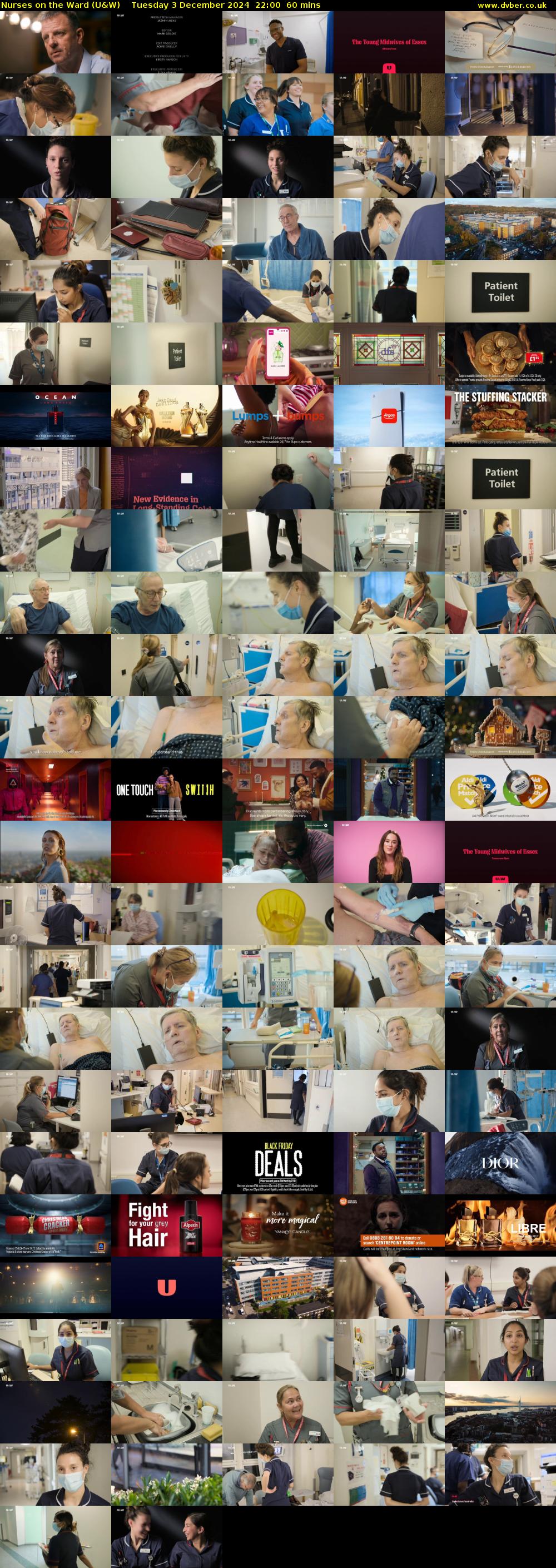 Nurses on the Ward (U&W) Tuesday 3 December 2024 22:00 - 23:00