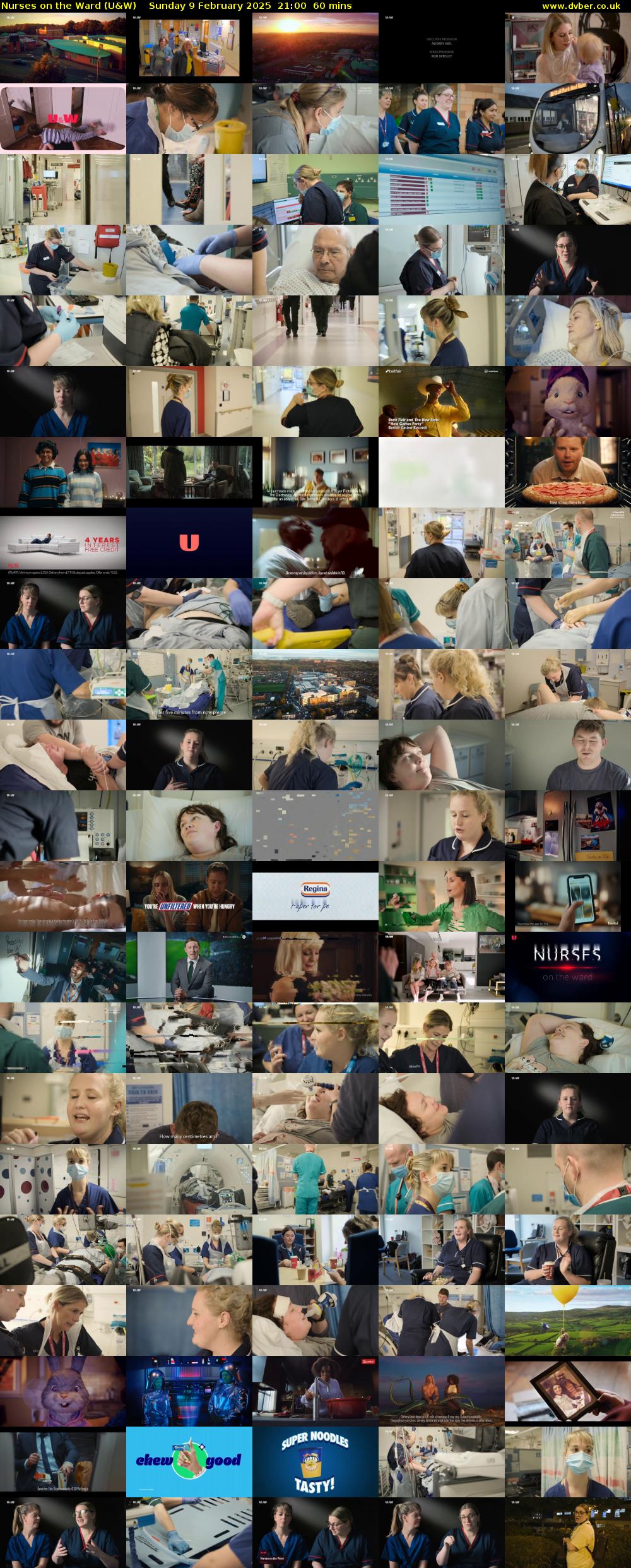 Nurses on the Ward (U&W) Sunday 9 February 2025 21:00 - 22:00