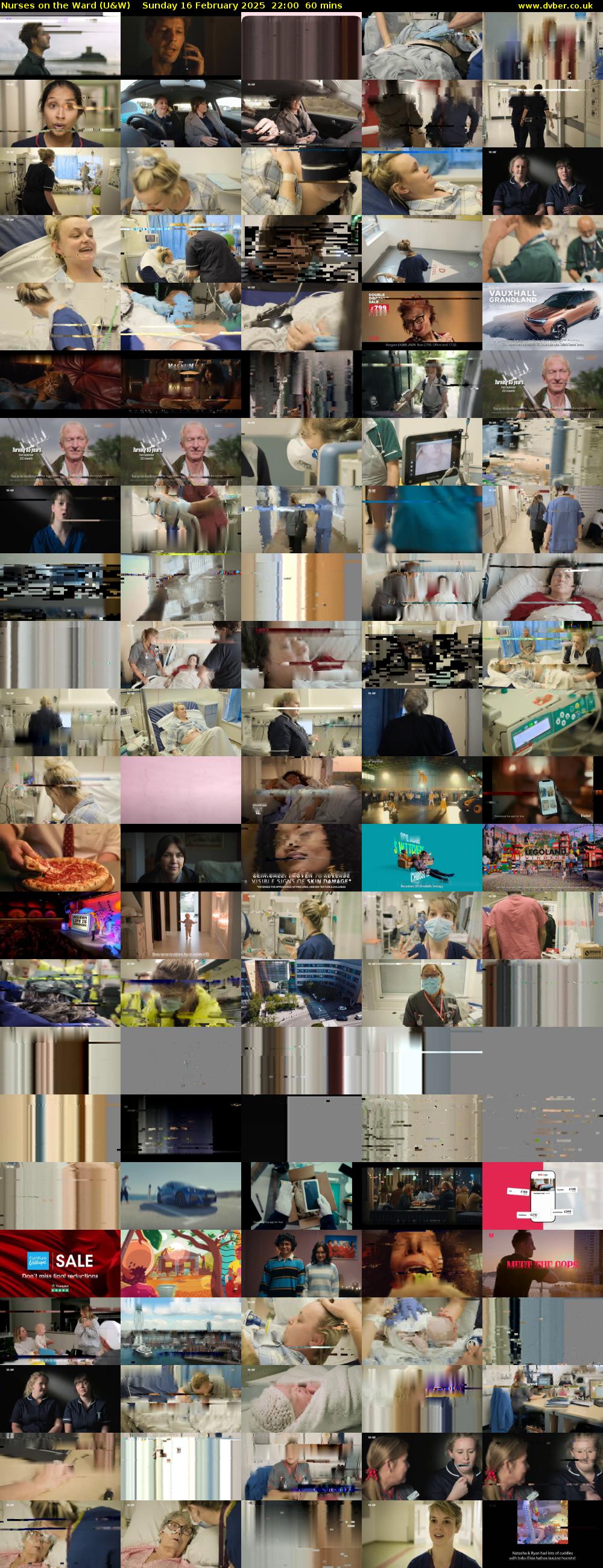 Nurses on the Ward (U&W) Sunday 16 February 2025 22:00 - 23:00