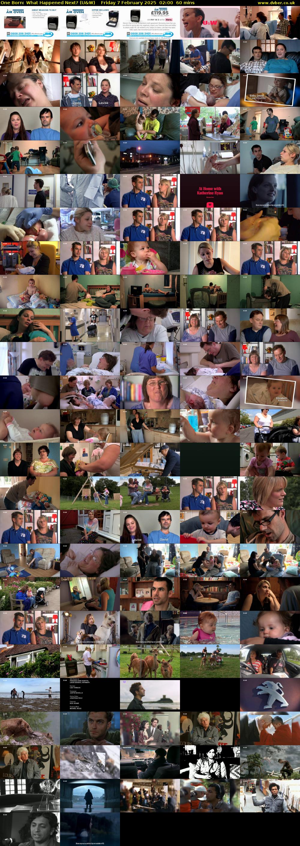 One Born: What Happened Next? (U&W) Friday 7 February 2025 02:00 - 03:00