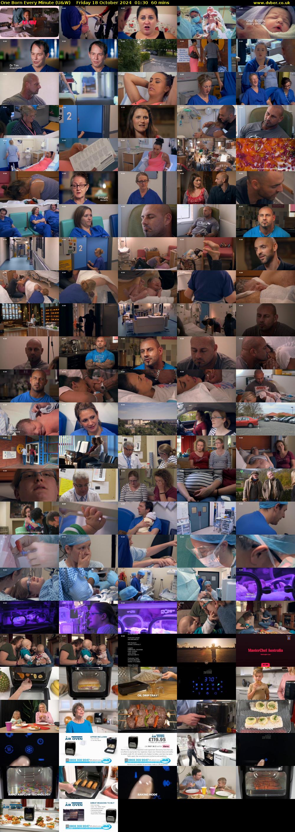 One Born Every Minute (U&W) Friday 18 October 2024 01:30 - 02:30
