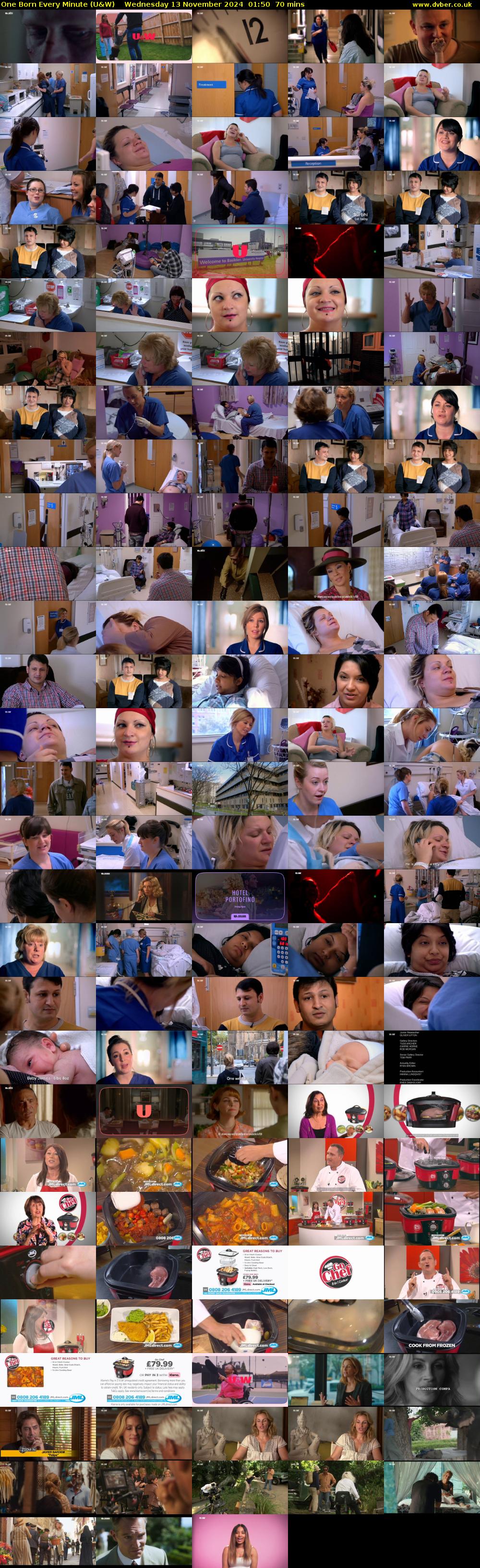 One Born Every Minute (U&W) Wednesday 13 November 2024 01:50 - 03:00