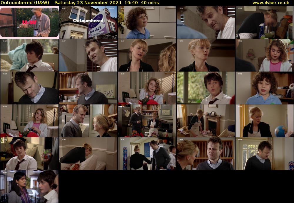 Outnumbered (U&W) Saturday 23 November 2024 19:40 - 20:20