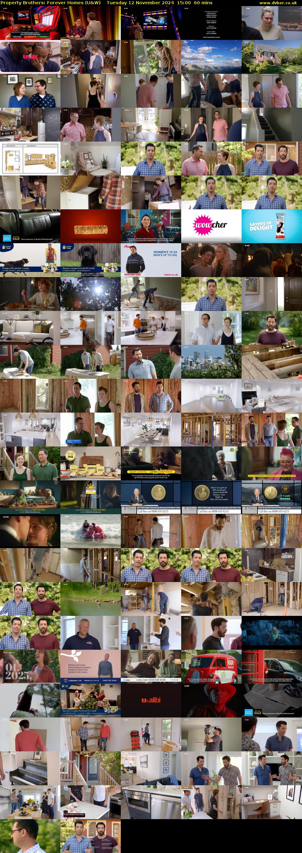 Property Brothers: Forever Homes (U&W) Tuesday 12 November 2024 15:00 - 16:00