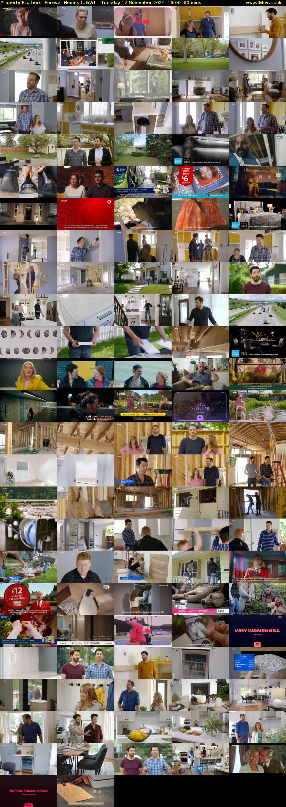 Property Brothers: Forever Homes (U&W) Tuesday 12 November 2024 16:00 - 17:00