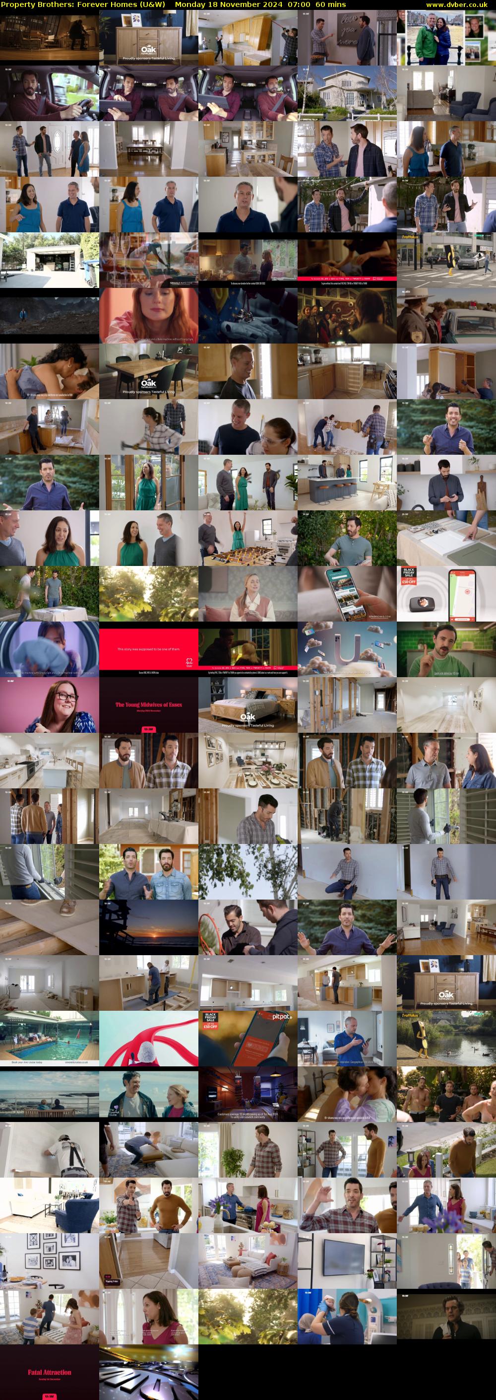 Property Brothers: Forever Homes (U&W) Monday 18 November 2024 07:00 - 08:00