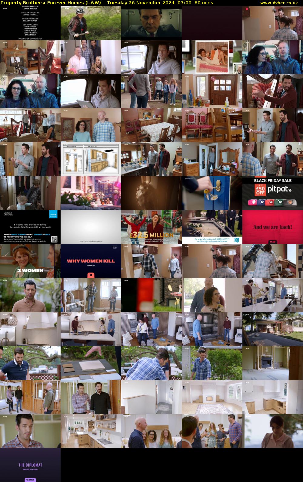 Property Brothers: Forever Homes (U&W) Tuesday 26 November 2024 07:00 - 08:00
