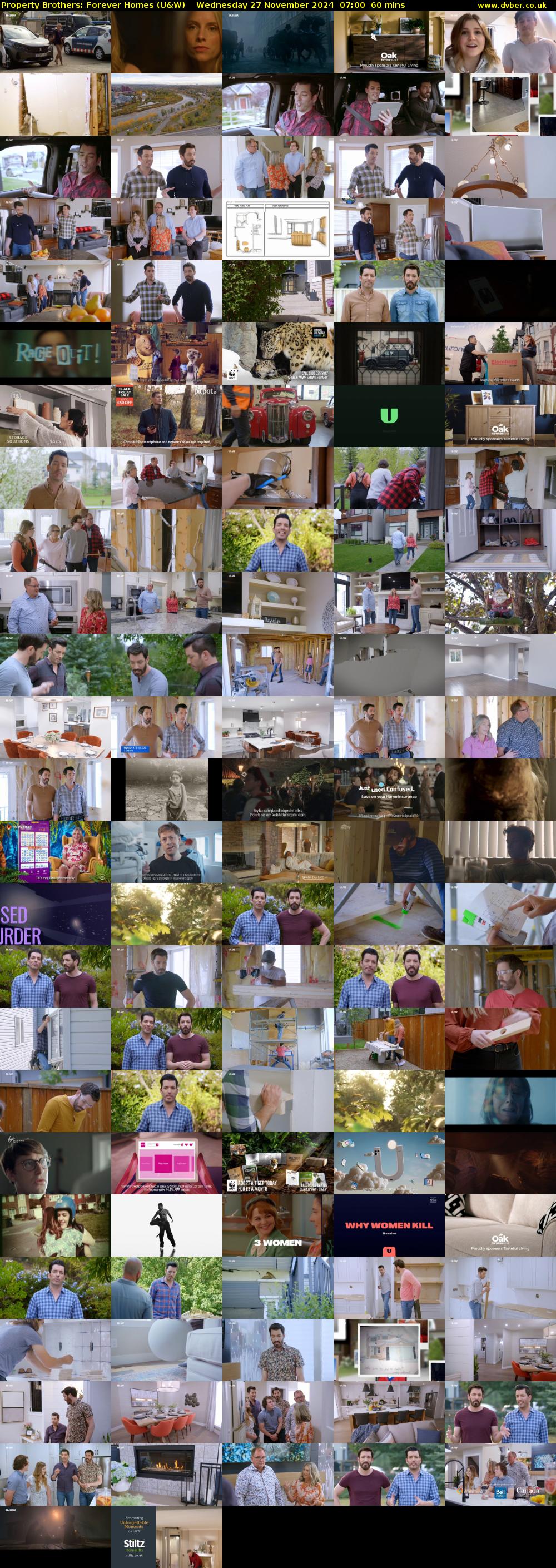 Property Brothers: Forever Homes (U&W) Wednesday 27 November 2024 07:00 - 08:00