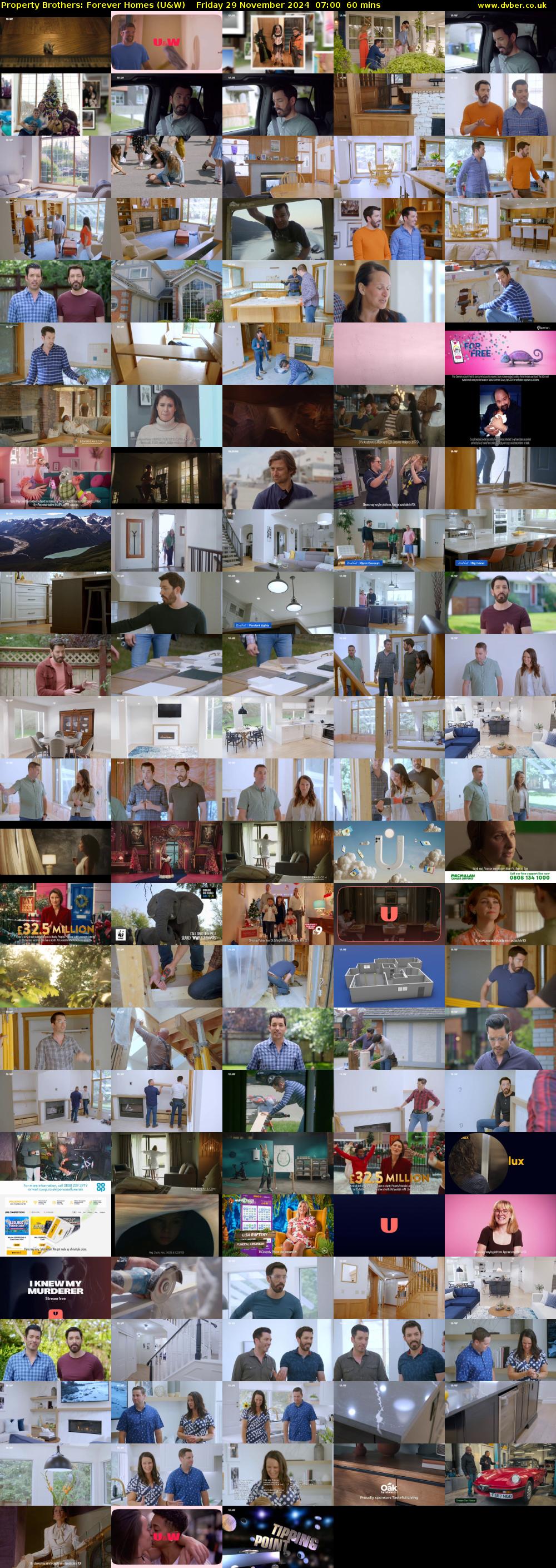 Property Brothers: Forever Homes (U&W) Friday 29 November 2024 07:00 - 08:00