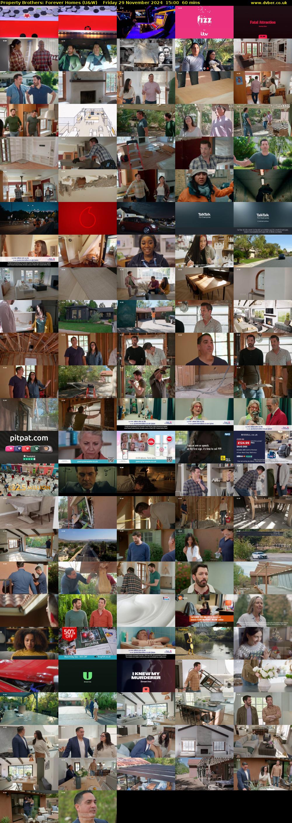Property Brothers: Forever Homes (U&W) Friday 29 November 2024 15:00 - 16:00