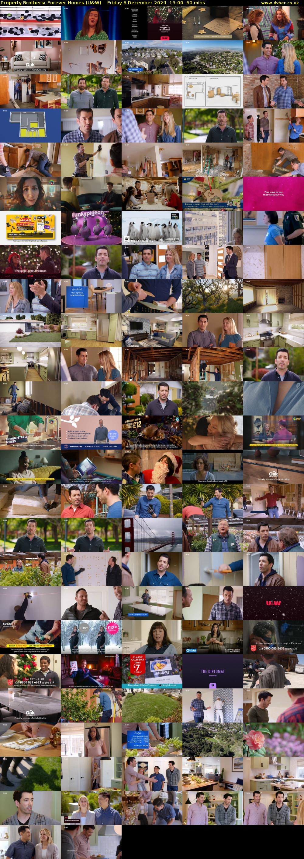 Property Brothers: Forever Homes (U&W) Friday 6 December 2024 15:00 - 16:00