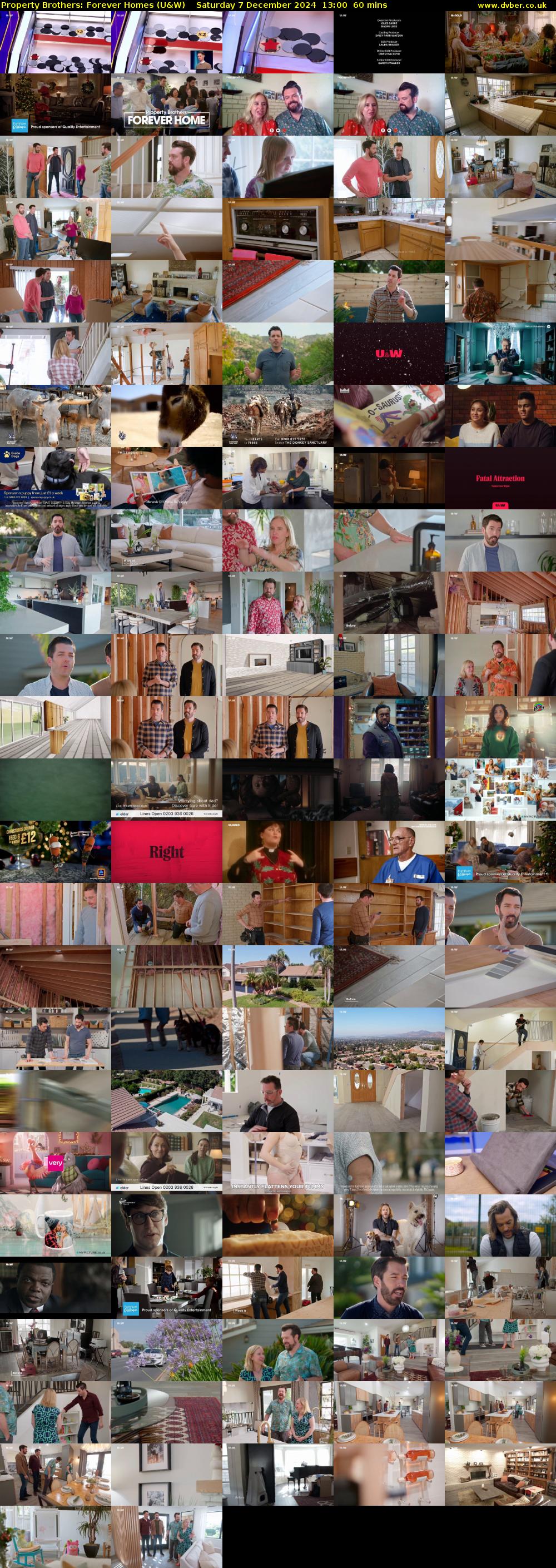 Property Brothers: Forever Homes (U&W) Saturday 7 December 2024 13:00 - 14:00