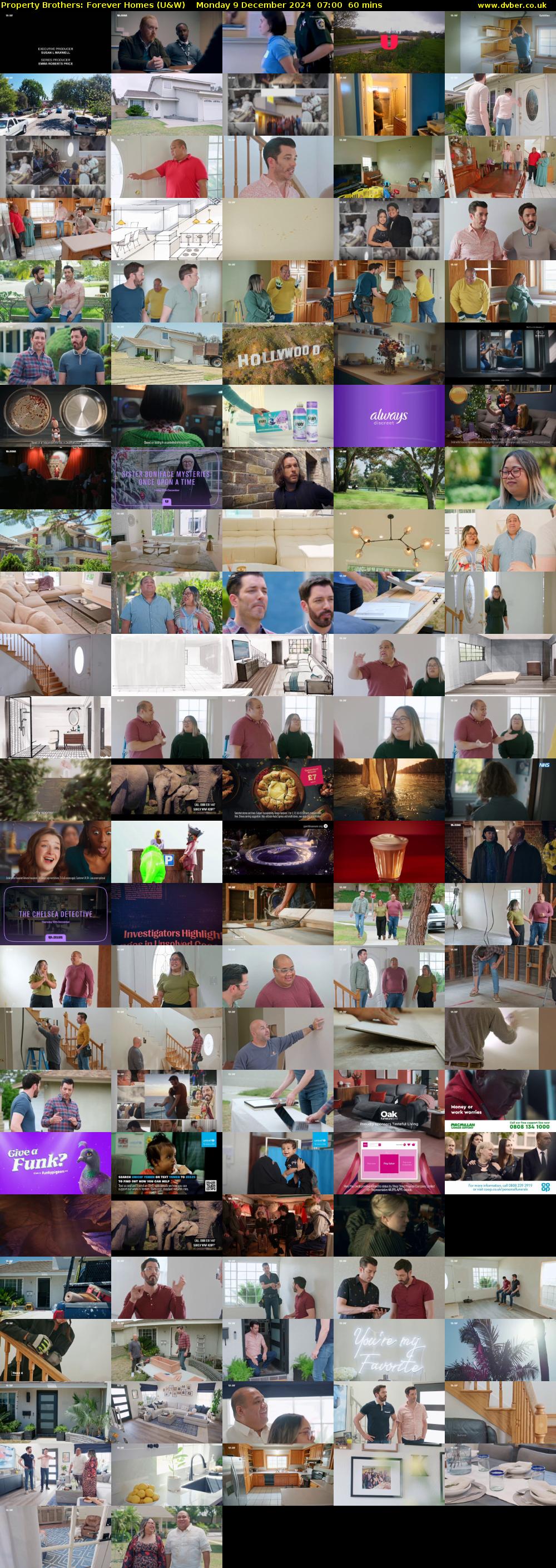 Property Brothers: Forever Homes (U&W) Monday 9 December 2024 07:00 - 08:00