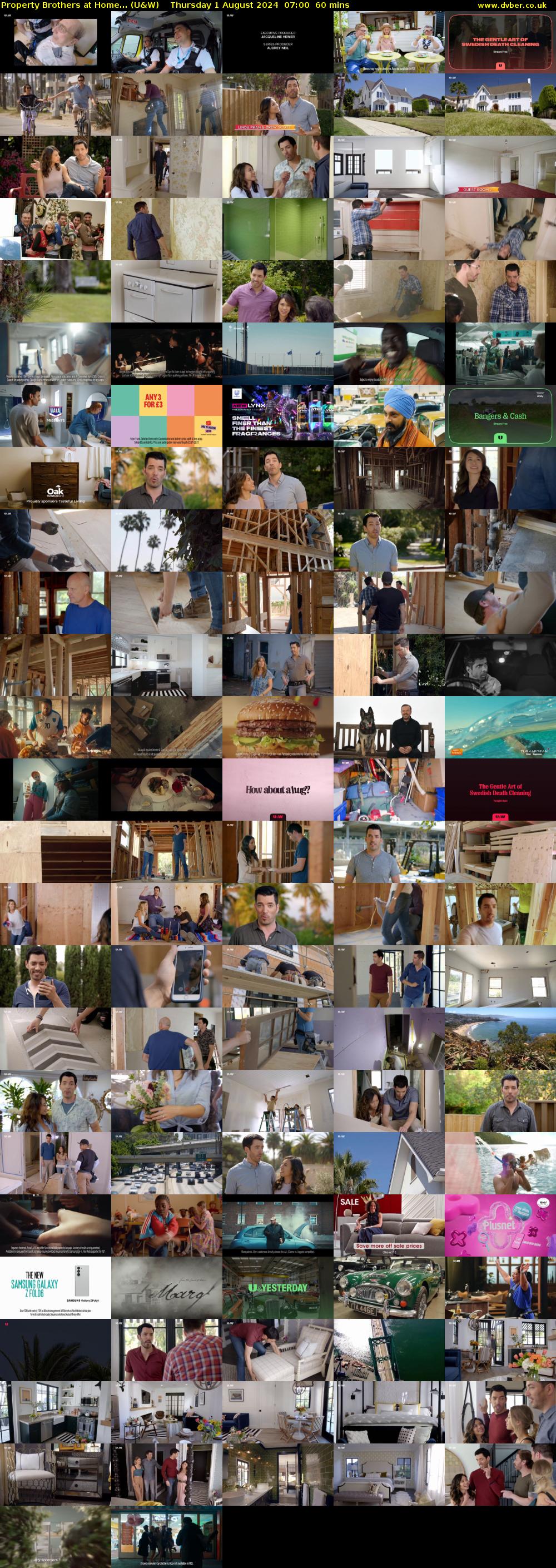 Property Brothers at Home... (U&W) Thursday 1 August 2024 07:00 - 08:00