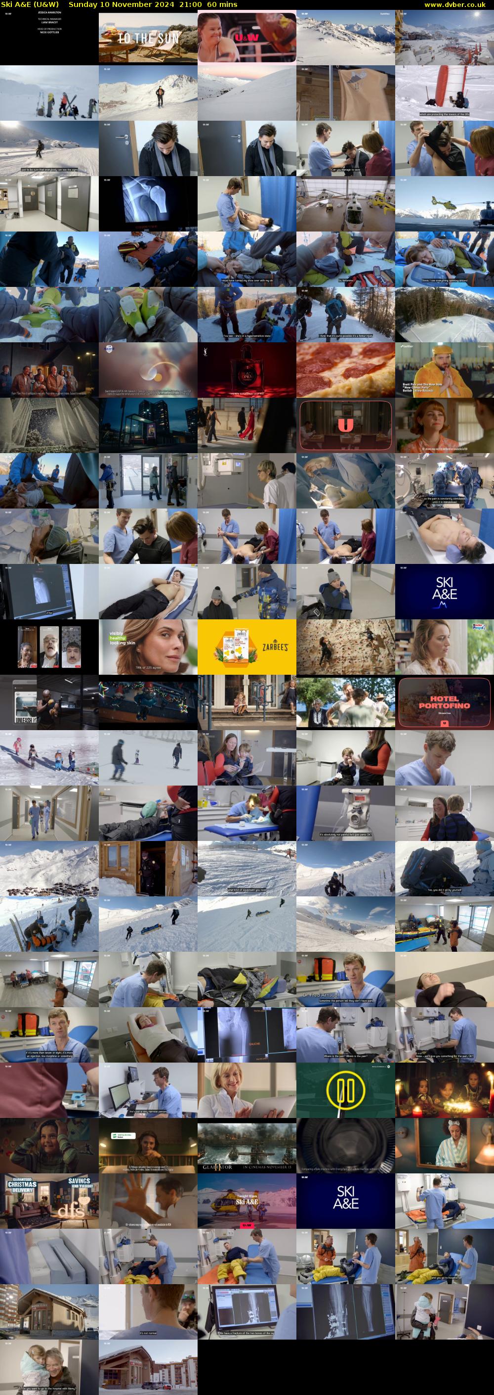 Ski A&E (U&W) Sunday 10 November 2024 21:00 - 22:00