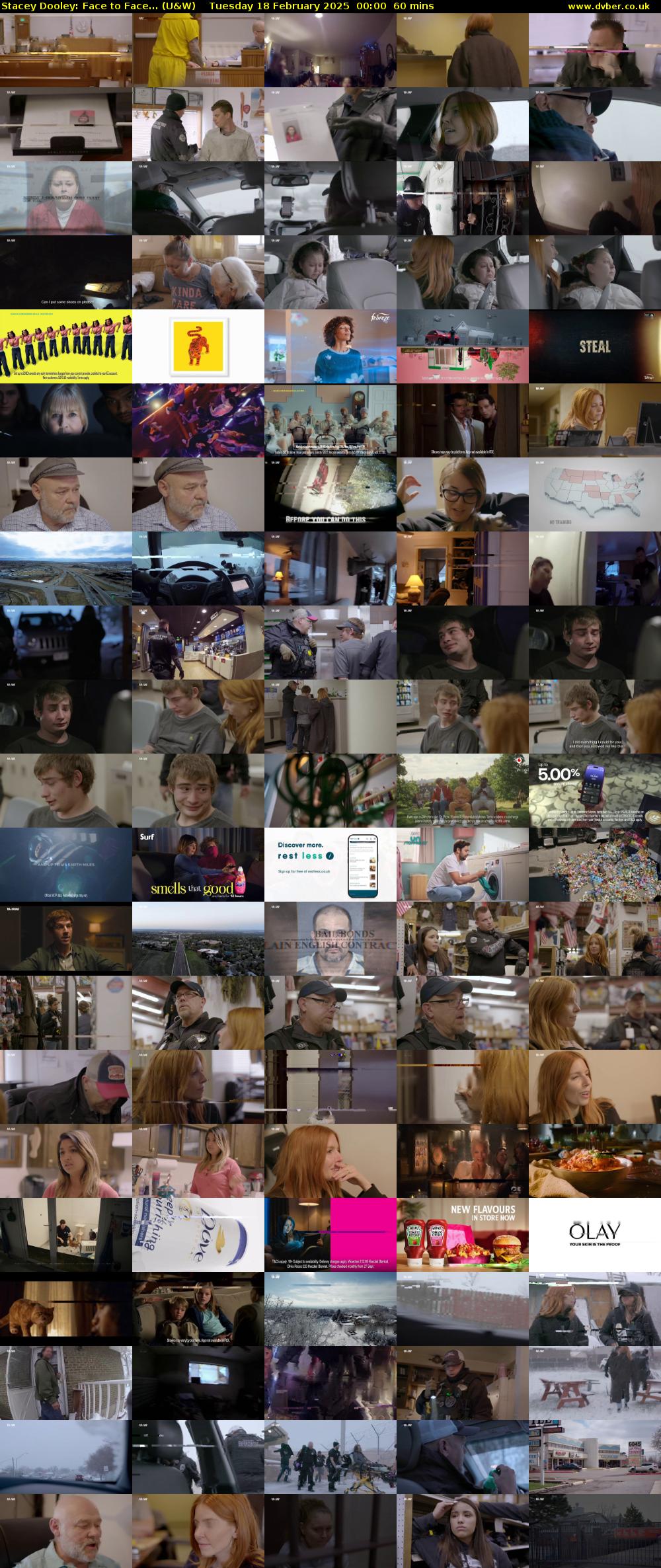 Stacey Dooley: Face to Face... (U&W) Tuesday 18 February 2025 00:00 - 01:00