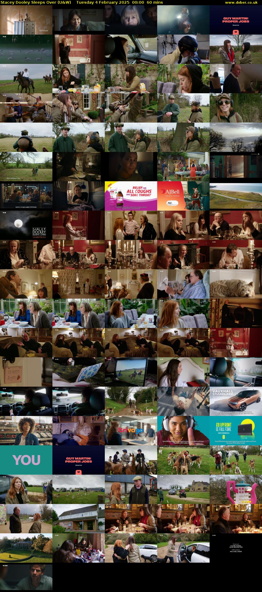 Stacey Dooley Sleeps Over (U&W) Tuesday 4 February 2025 00:00 - 01:00