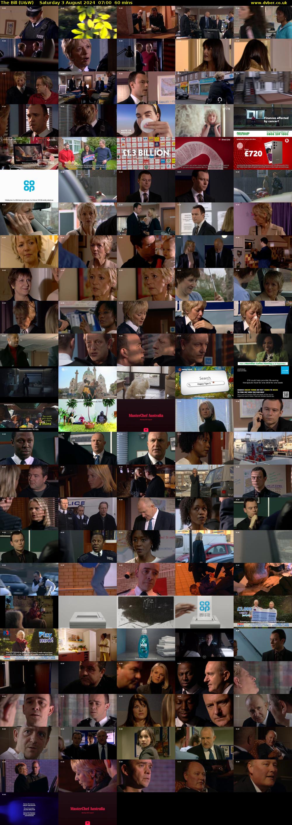 The Bill (U&W) Saturday 3 August 2024 07:00 - 08:00