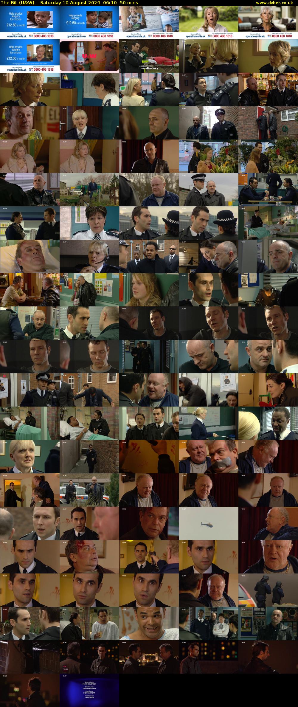 The Bill (U&W) Saturday 10 August 2024 06:10 - 07:00